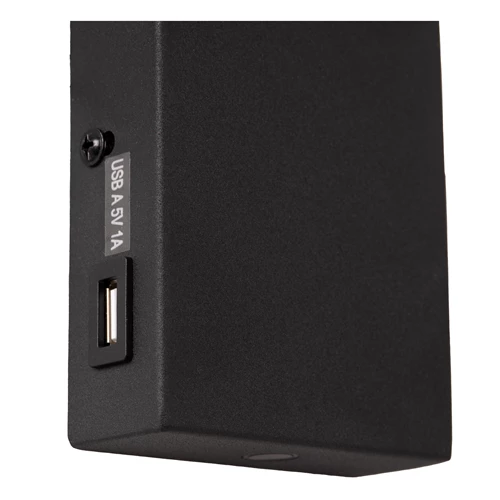 Lucide ALEC - Wandspot / Wandlamp - LED 3 StepDim - G9 - 1x3W 2700K - Inclusief omwisselbare ringen - Zwart - detail 7